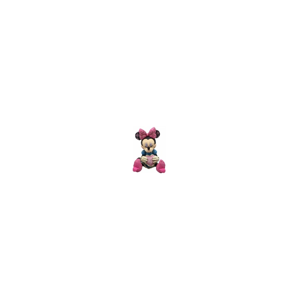 Minnie Mouse with Heart Mini Figurine