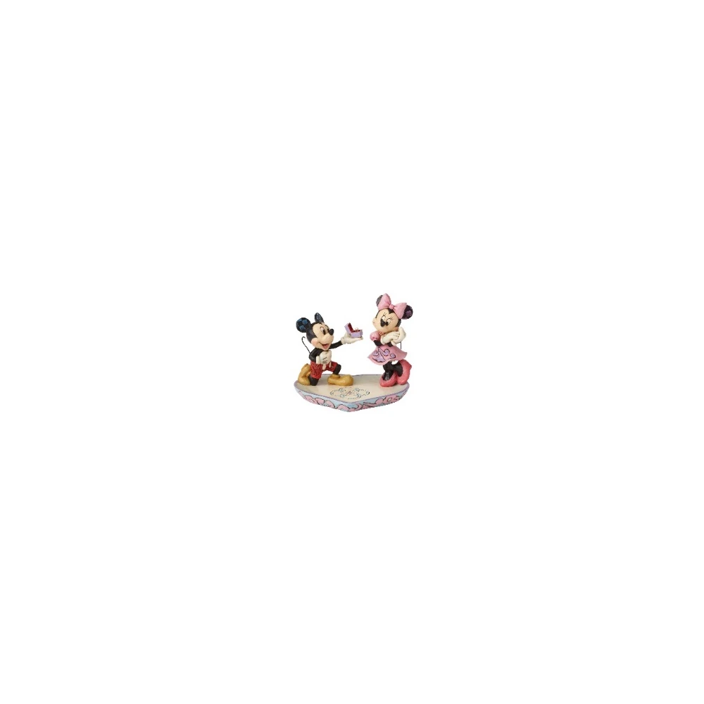A Magical Moment (Mickey Proposing to Minnie Mouse Figurine)