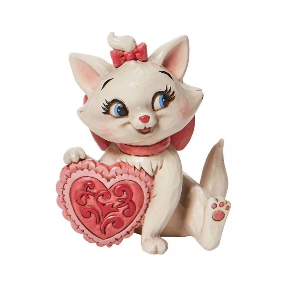 Jim Shore Disney Traditions Marie Holding Heart Figurine