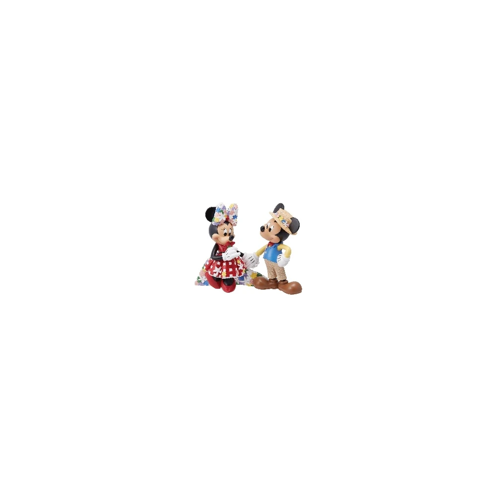 Mickey & Minnie Botanical Figurine