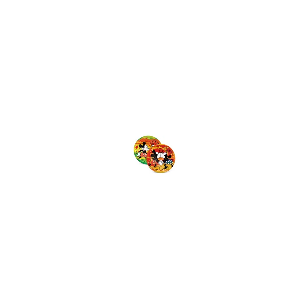 ست 2 عددی پیتزا خوری میکی – SET 2 PIZZA PLATES GREEN AND RED LSL 30