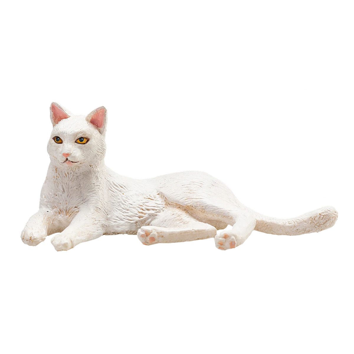 گربه سفید خوابیده