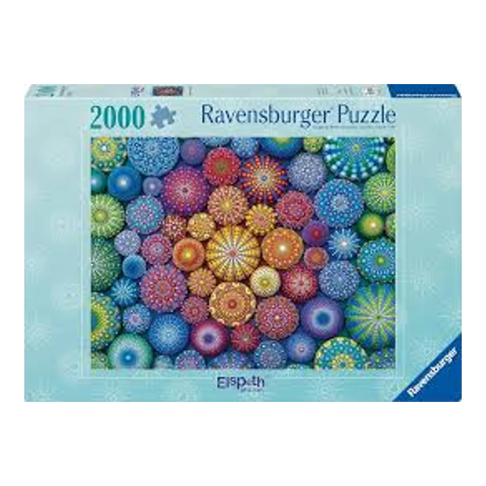 Radiating Rainbow Mandala