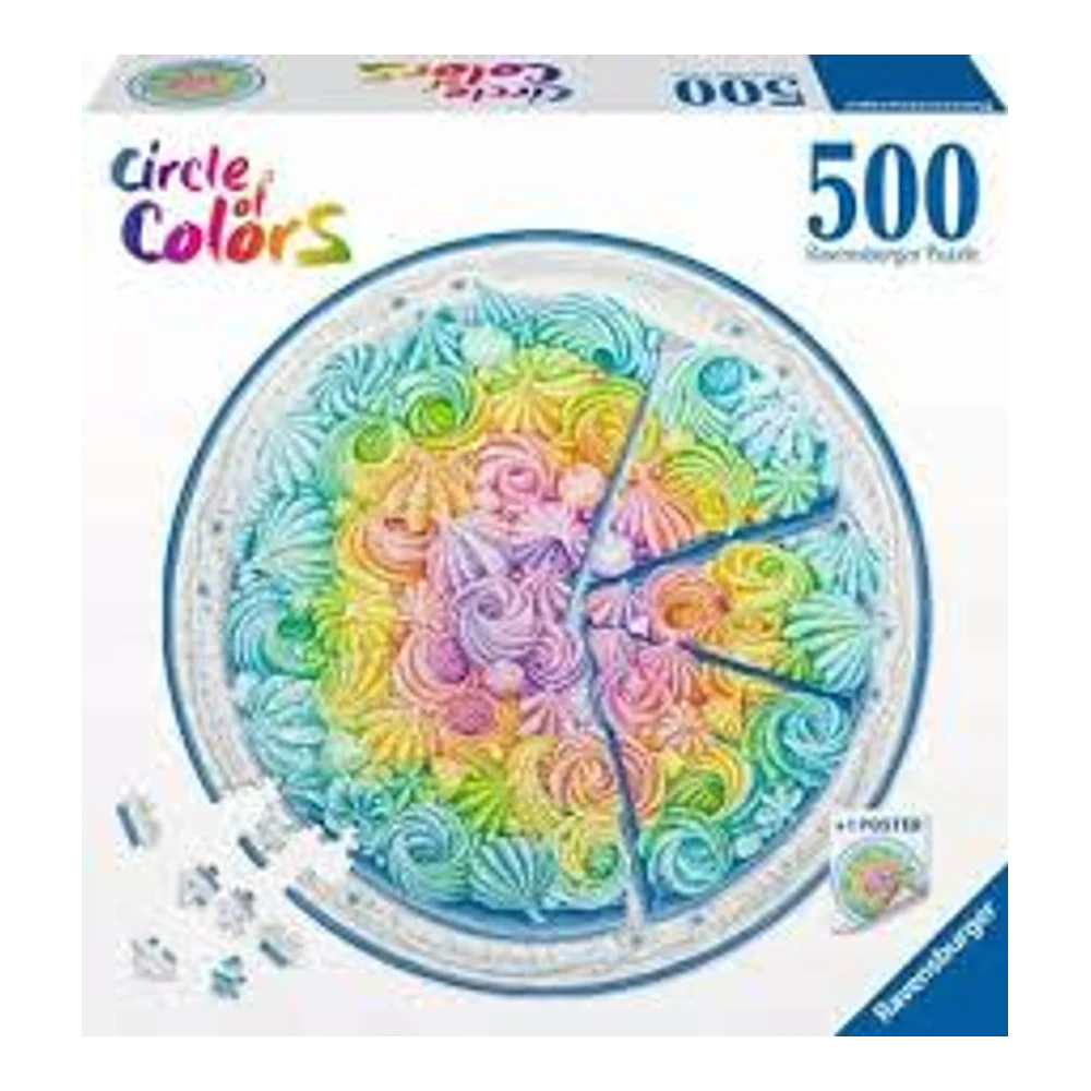 Rainbow Cake 500 Pc Puzzl