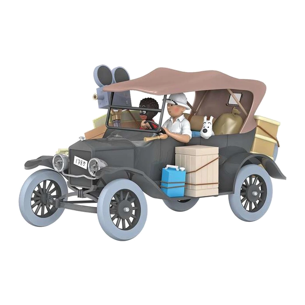 مدل کلکسیونی ماشین تن‌تن مقیاس ۱:۲۴ شماره 5 - BLACK FORD T