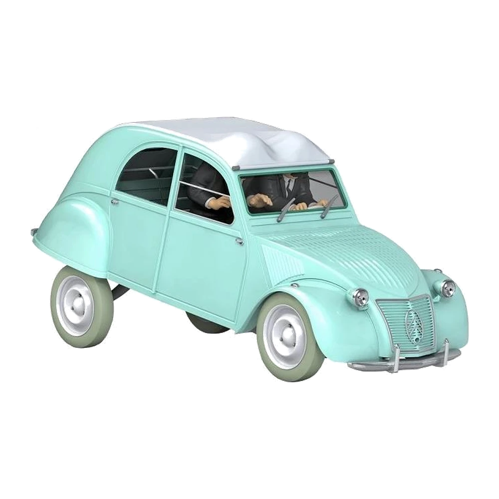 مدل کلکسیونی ماشین تن‌تن مقیاس ۱:۲۴ شماره 8 - THE THOMPSONS 2 CV