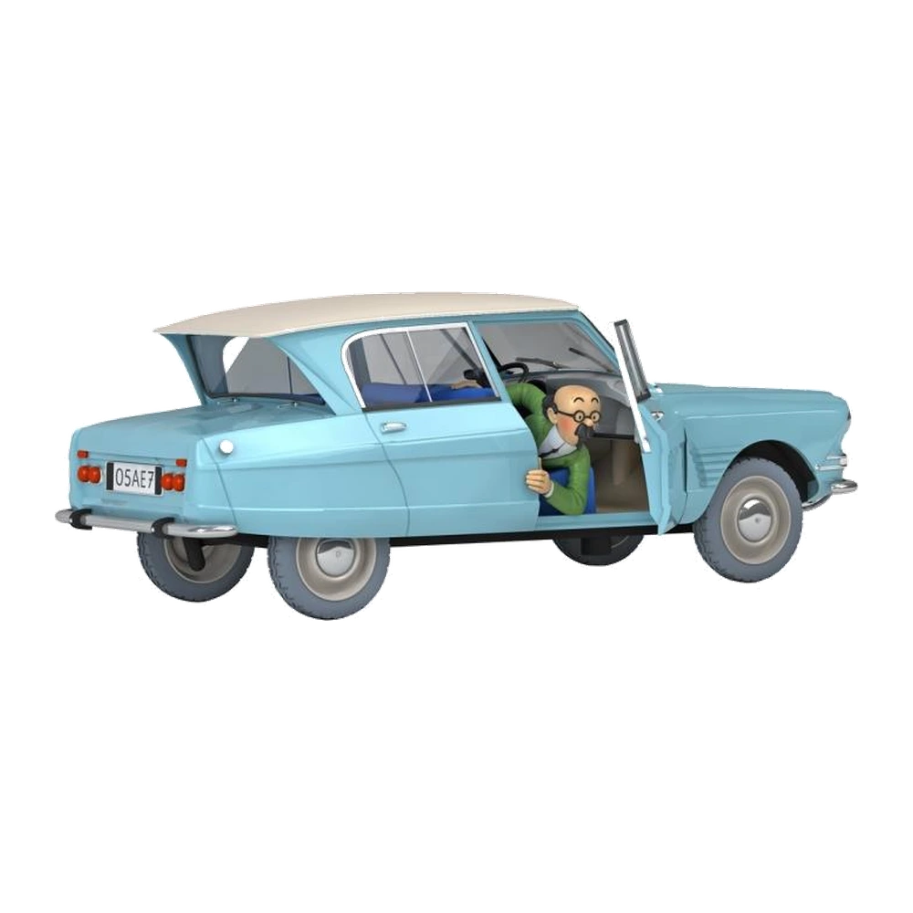 مدل کلکسیونی ماشین تن‌تن مقیاس ۱:۲۴ شماره 18 - DOCTOR'S CITROEN AMI 6