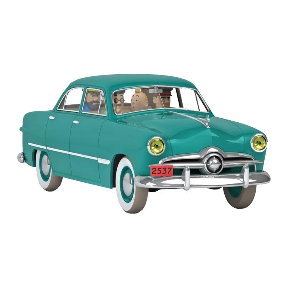 مدل کلکسیونی ماشین تن‌تن مقیاس ۱:۲۴ شماره 40 - FORD CUSTOM