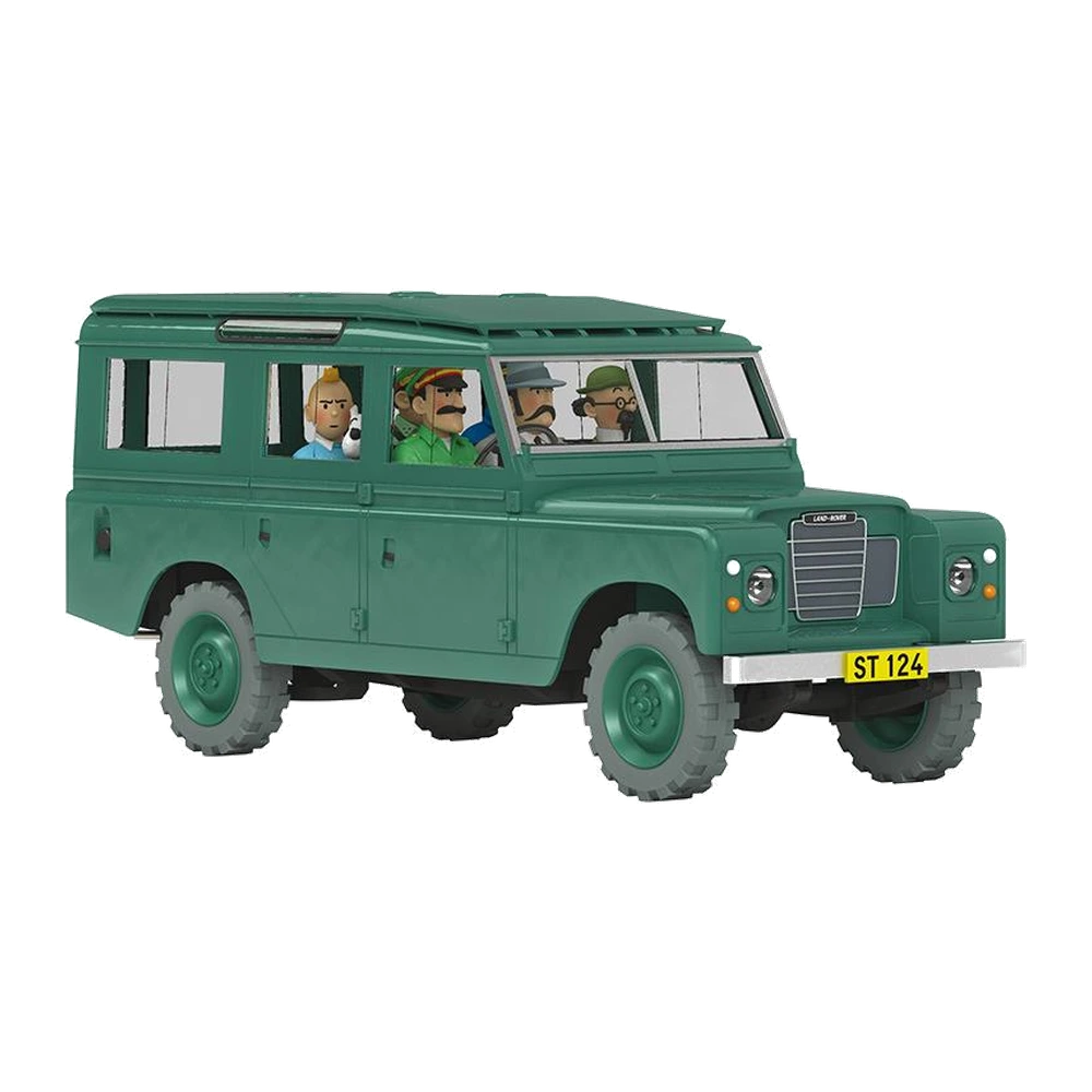 مدل کلکسیونی ماشین تن‌تن مقیاس ۱:۲۴ شماره 57 - THE LAND ROVER OF